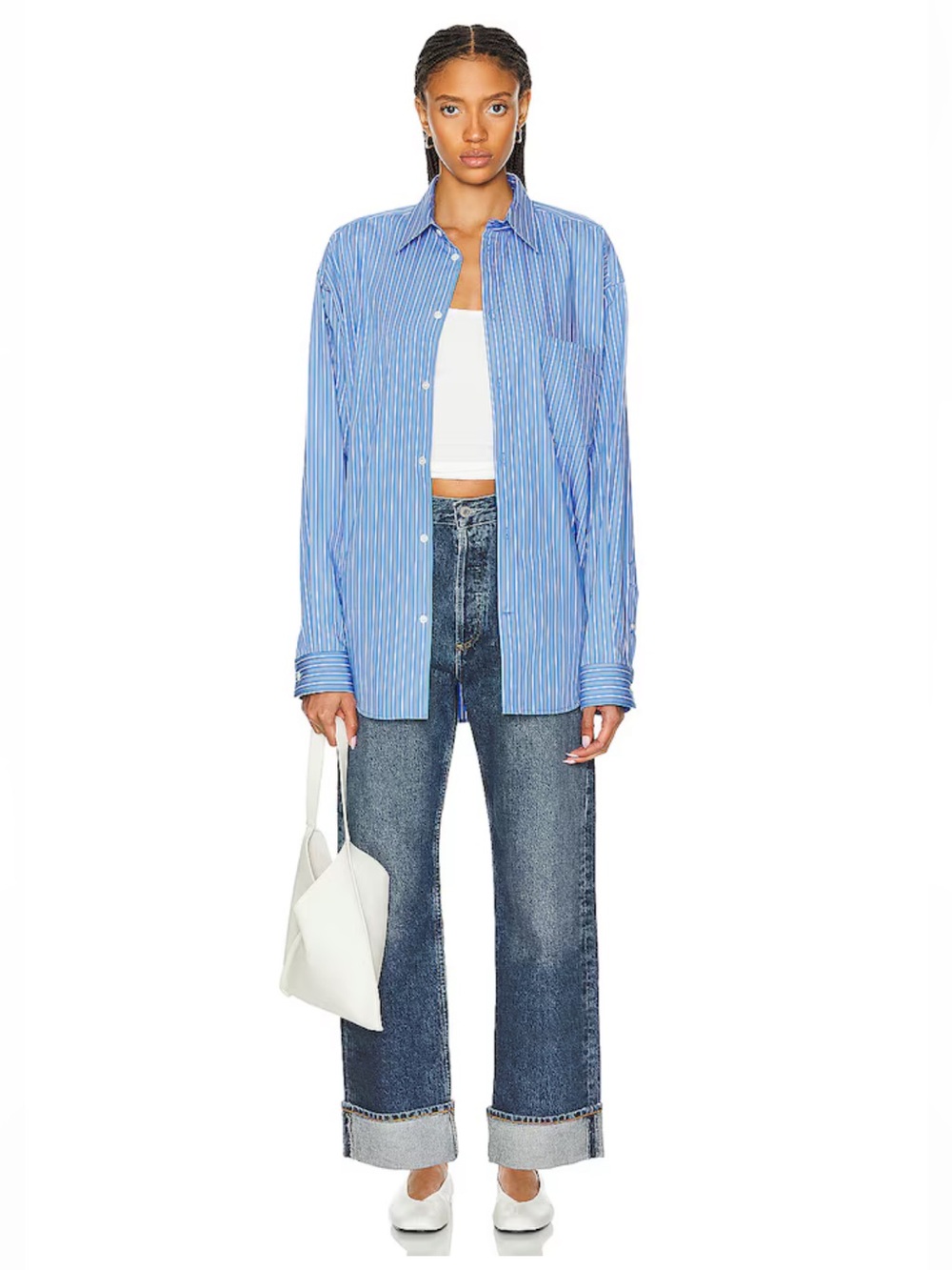 AGOLDE Fran Low Slung Easy Straight Jeans Control